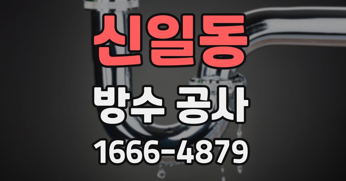 신일동 방수 공사