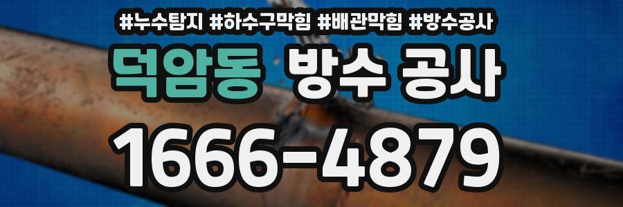 덕암동 방수 공사