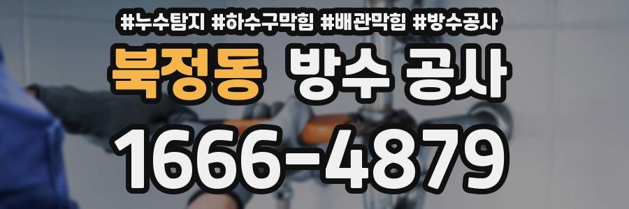 북정동 방수 공사