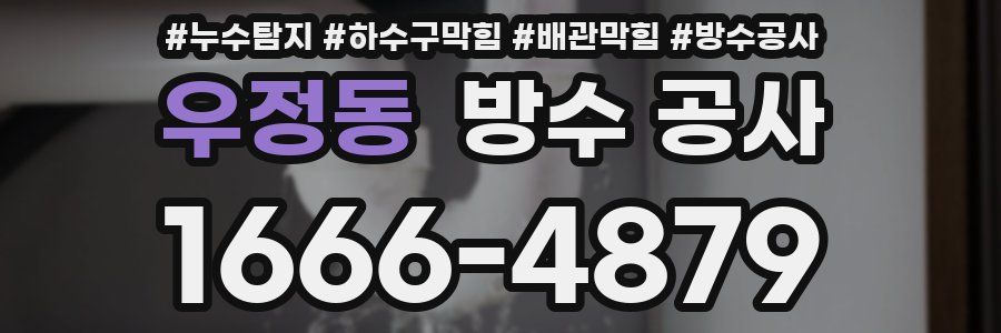 우정동 방수 공사