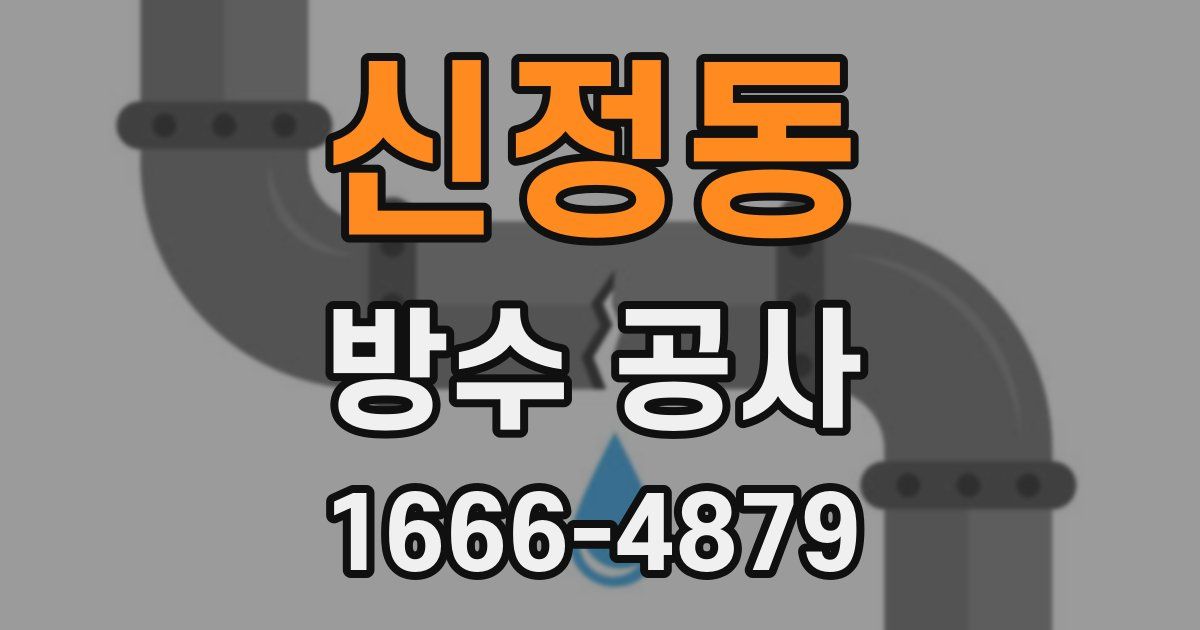 신정동 방수 공사