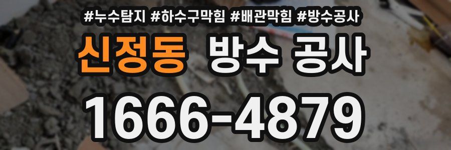 신정동 방수 공사