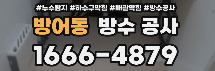 방어동 방수 공사