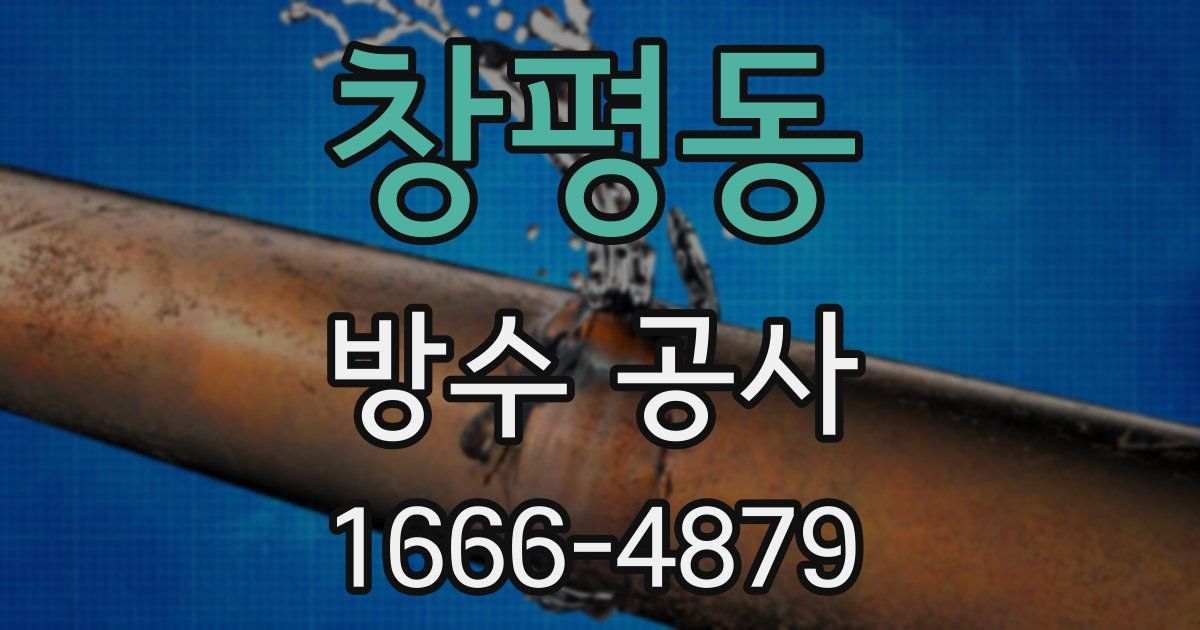 창평동 방수 공사