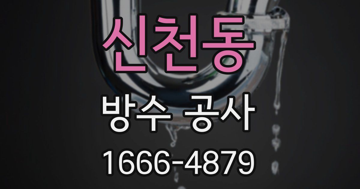 신천동 방수 공사