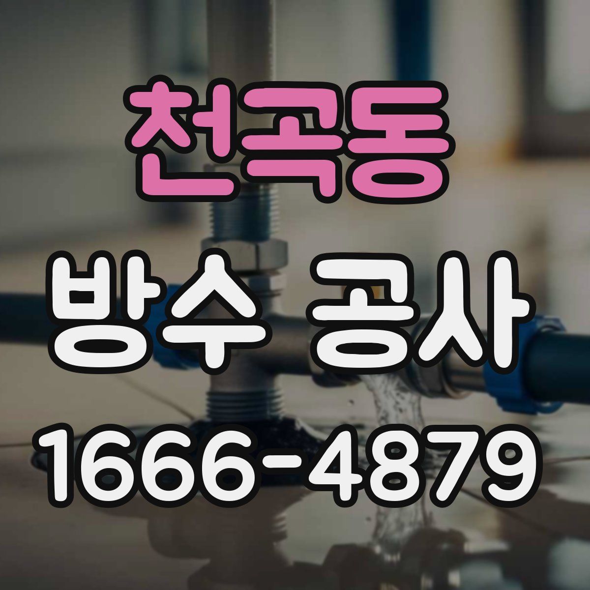 천곡동 방수 공사