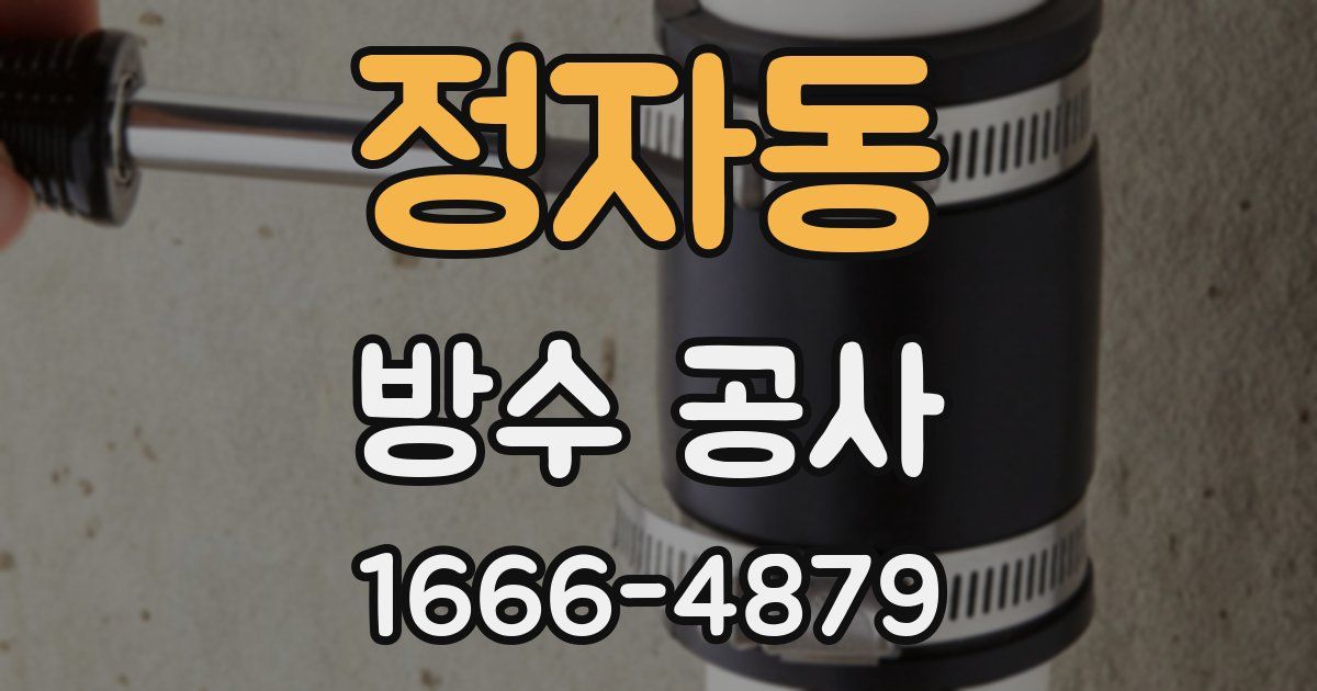 정자동 방수 공사