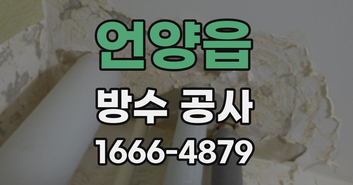언양읍 방수 공사