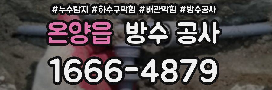 온양읍 방수 공사