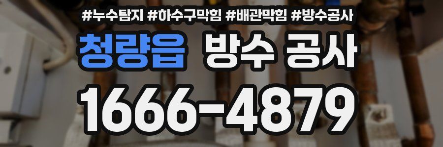 청량읍 방수 공사