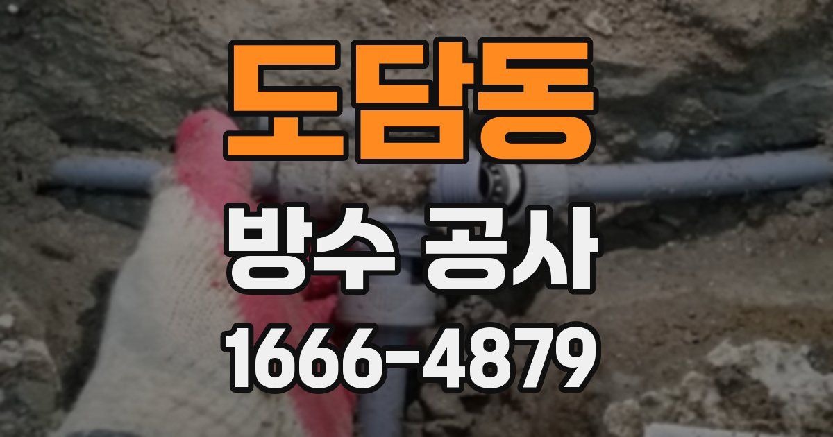 도담동 방수 공사