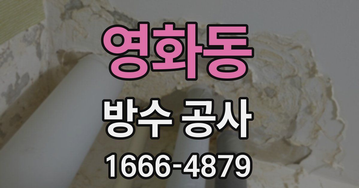 영화동 방수 공사