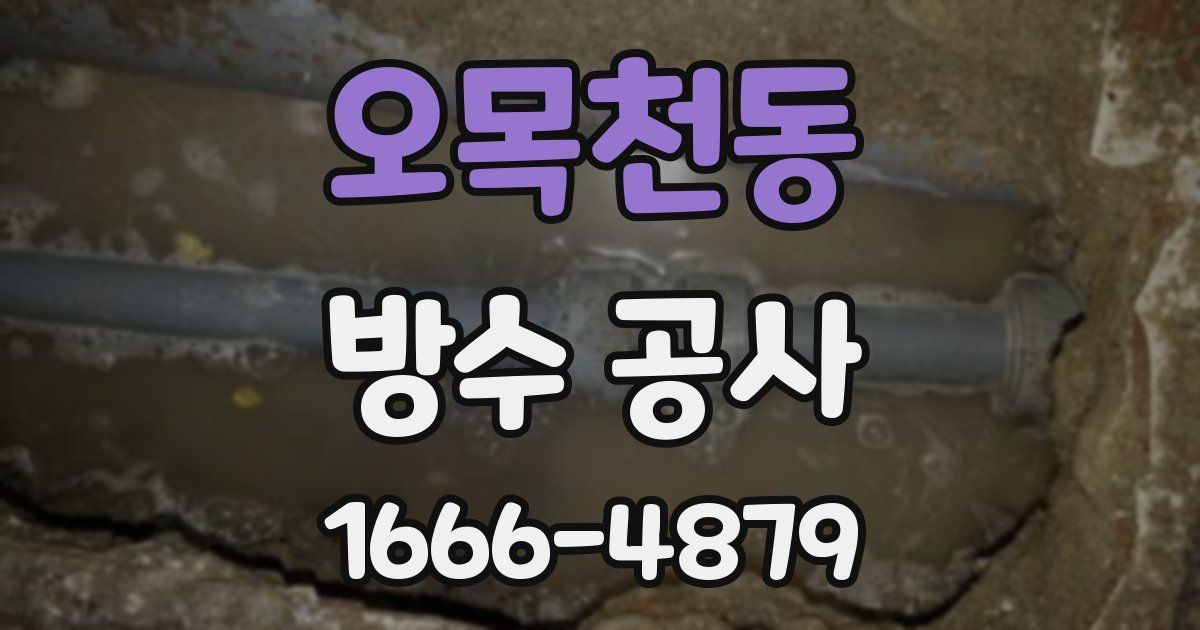 오목천동 방수 공사
