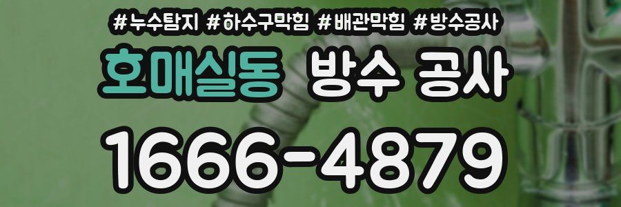 호매실동 방수 공사
