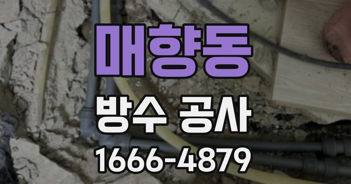 매향동 방수 공사