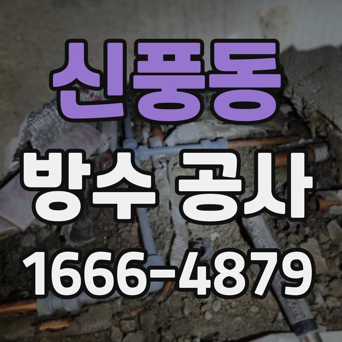 신풍동 방수 공사