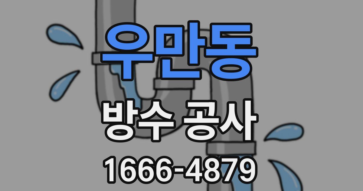 우만동 방수 공사