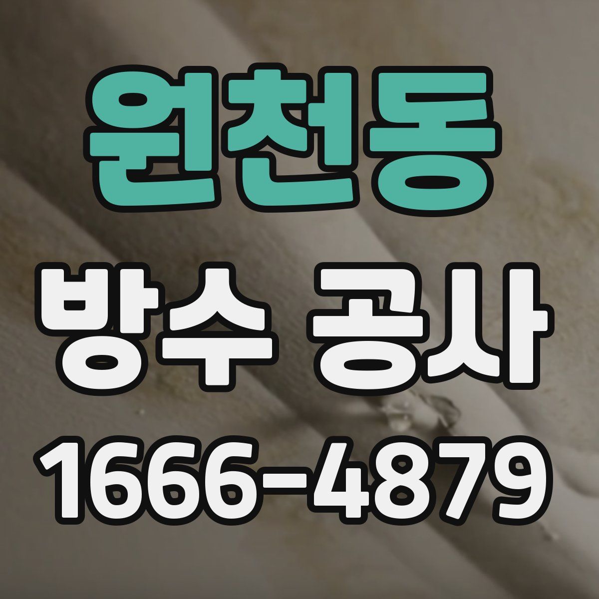 원천동 방수 공사