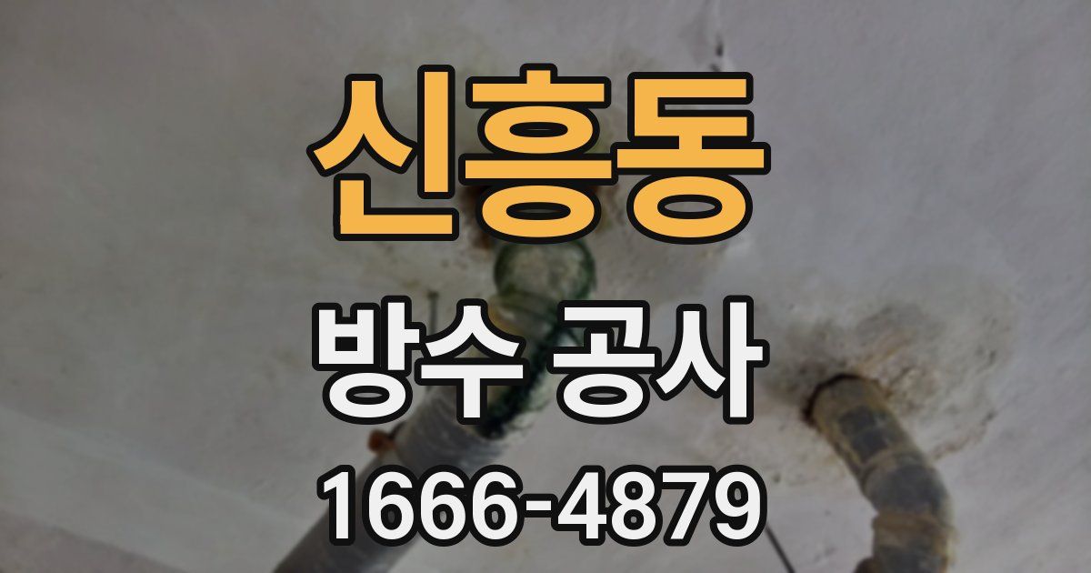 신흥동 방수 공사