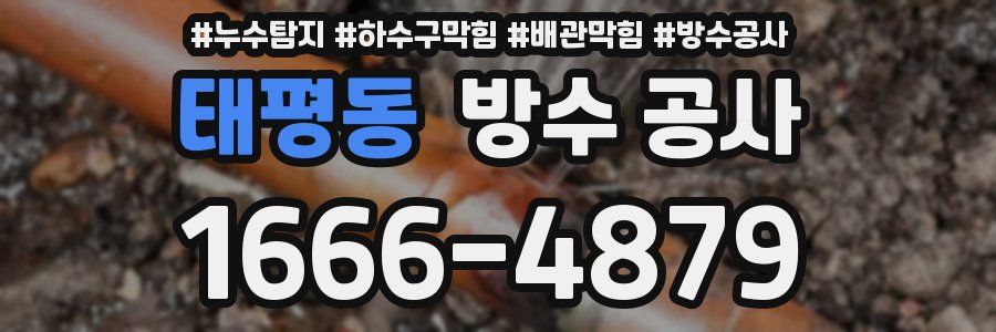 태평동 방수 공사