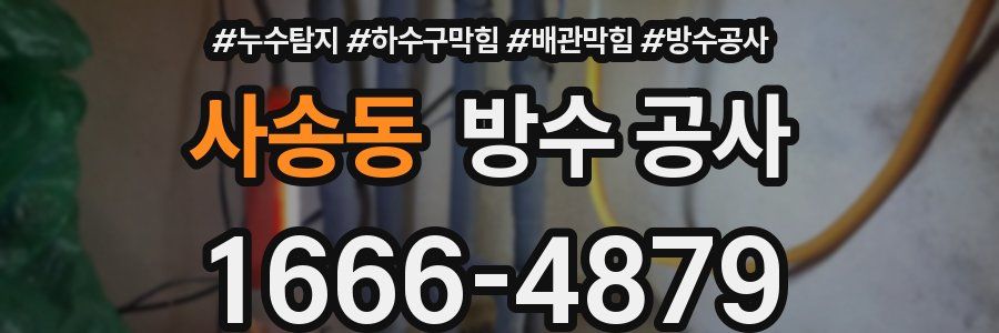 사송동 방수 공사