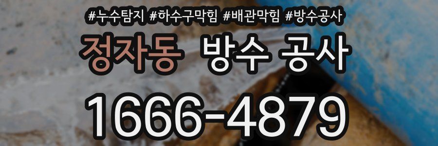 정자동 방수 공사