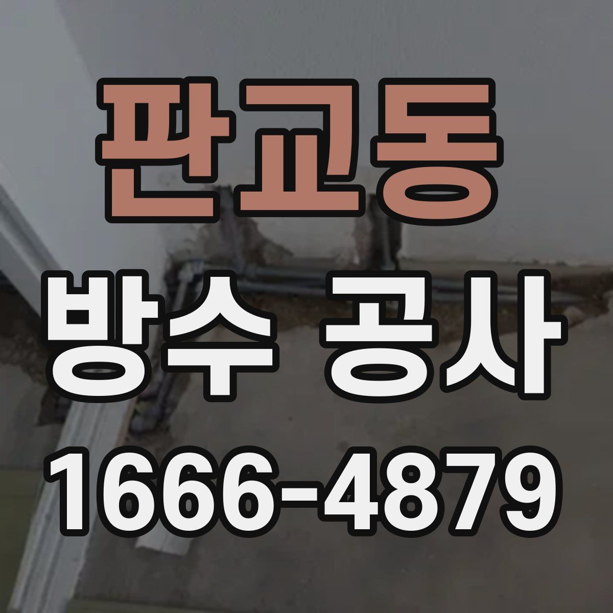 판교동 방수 공사