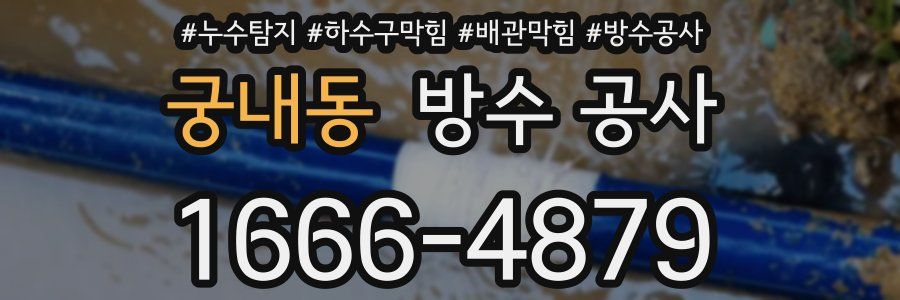 궁내동 방수 공사