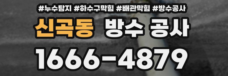 신곡동 방수 공사