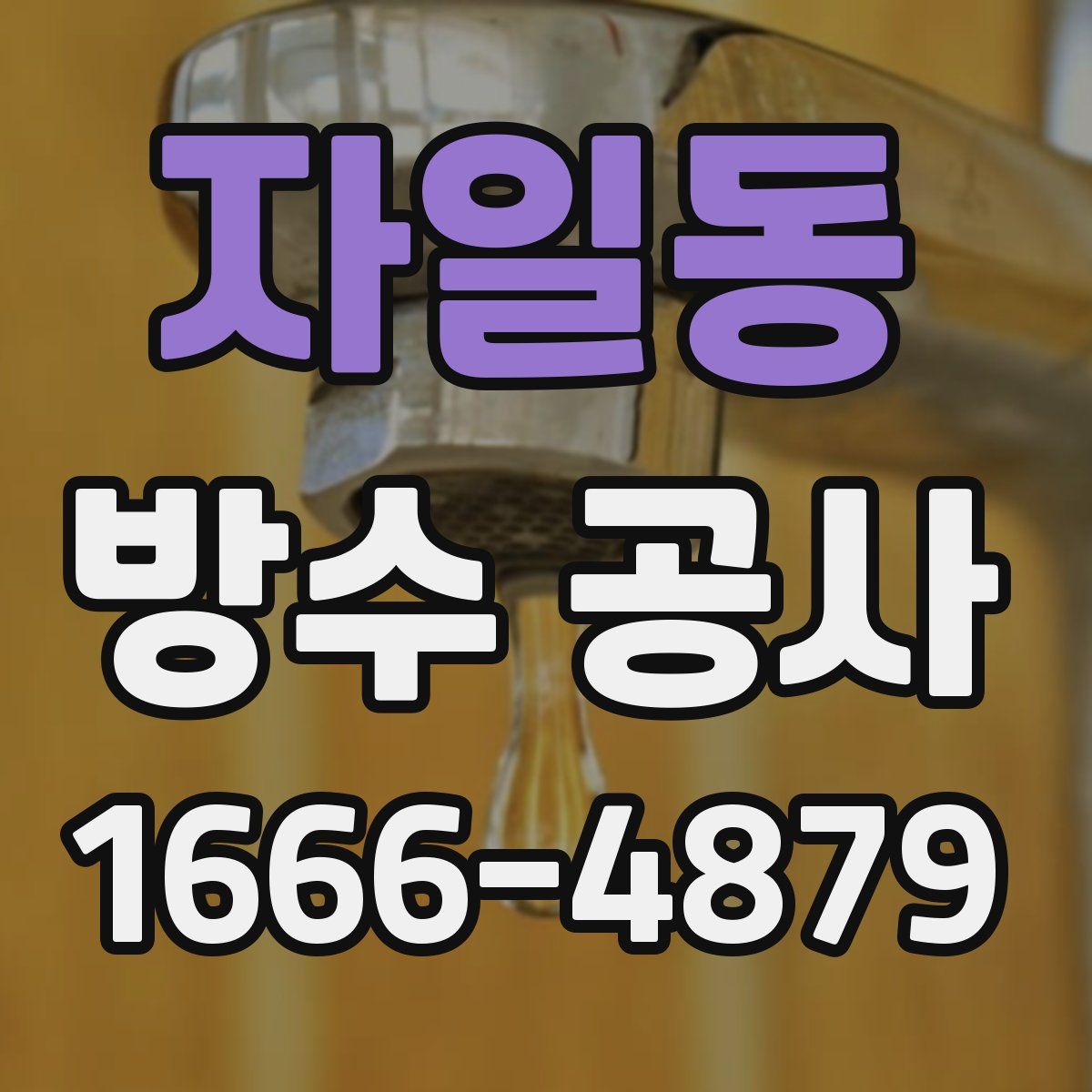 자일동 방수 공사