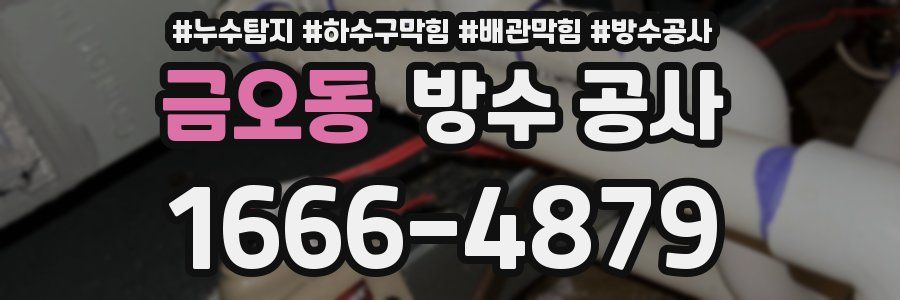 금오동 방수 공사