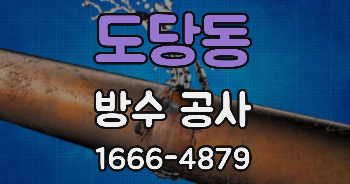 도당동 방수 공사