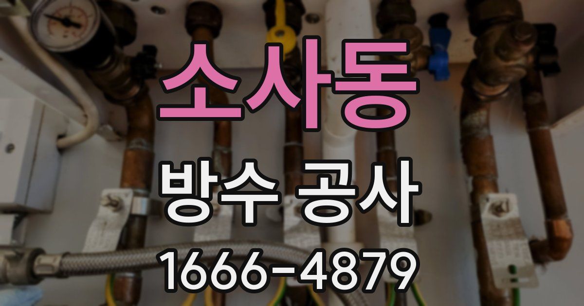 소사동 방수 공사