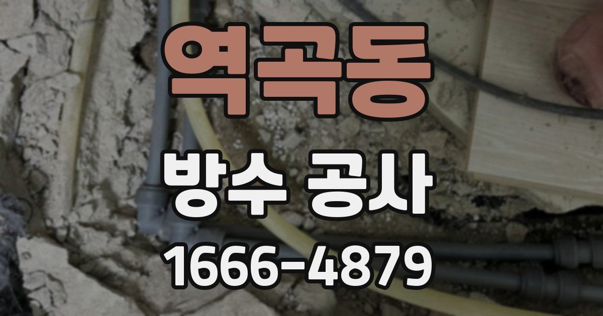 역곡동 방수 공사