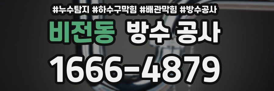 비전동 방수 공사