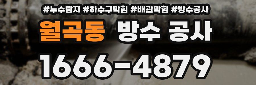월곡동 방수 공사