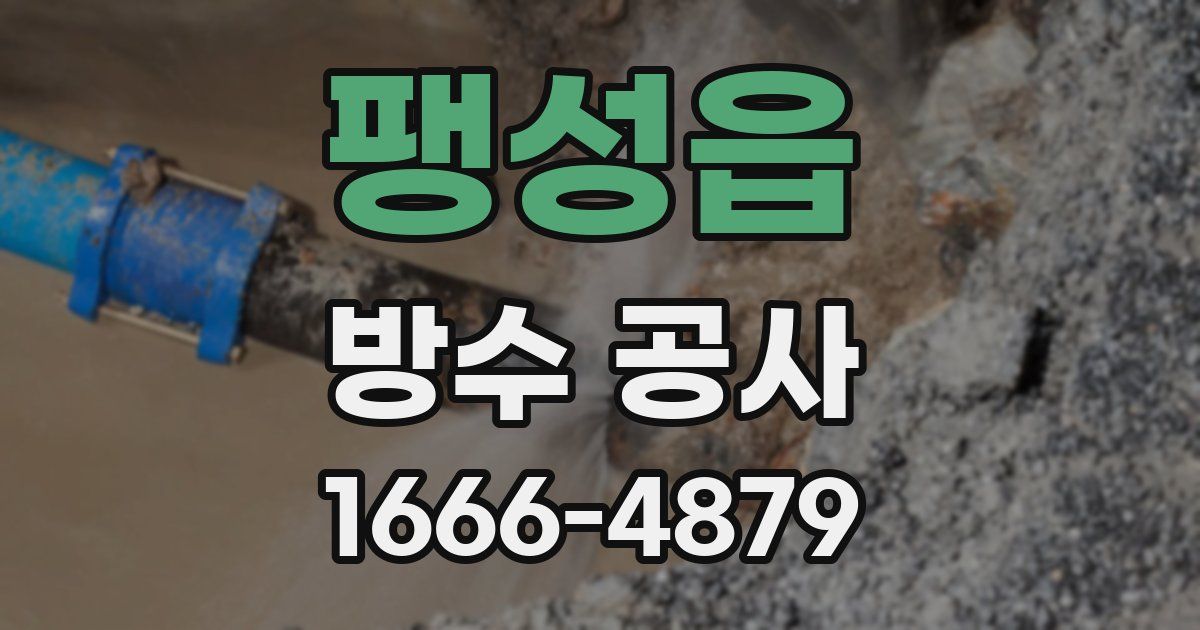 팽성읍 방수 공사
