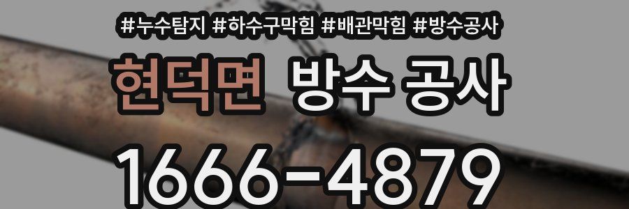 현덕면 방수 공사
