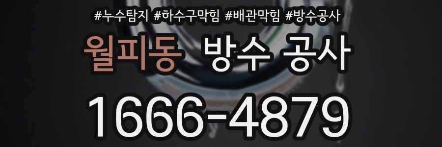 월피동 방수 공사