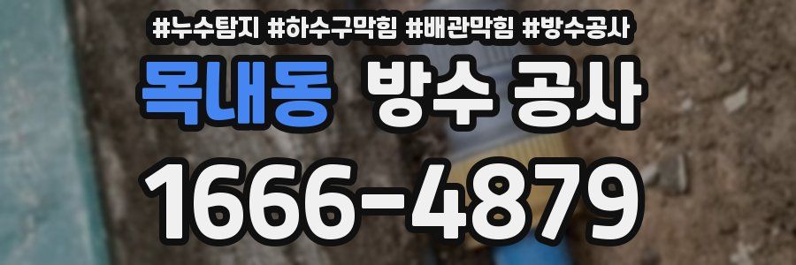 목내동 방수 공사