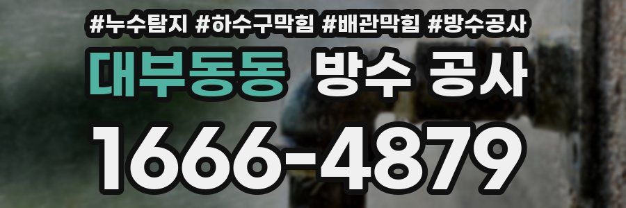 대부동동 방수 공사