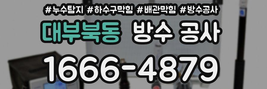 대부북동 방수 공사