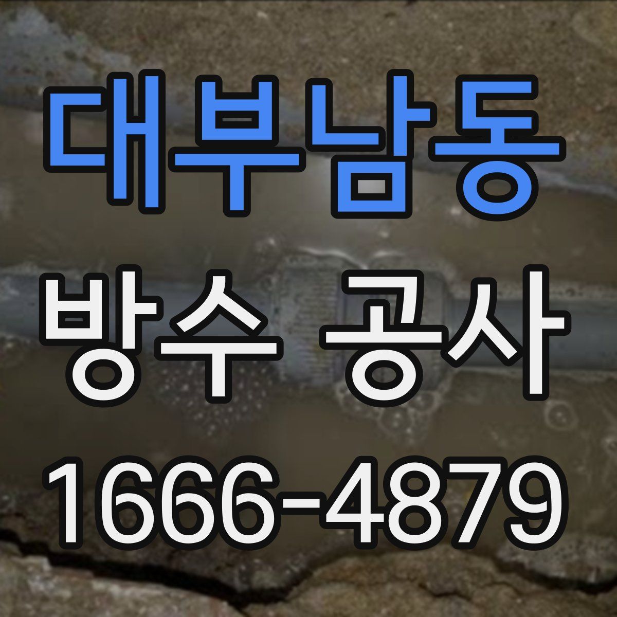 대부남동 방수 공사