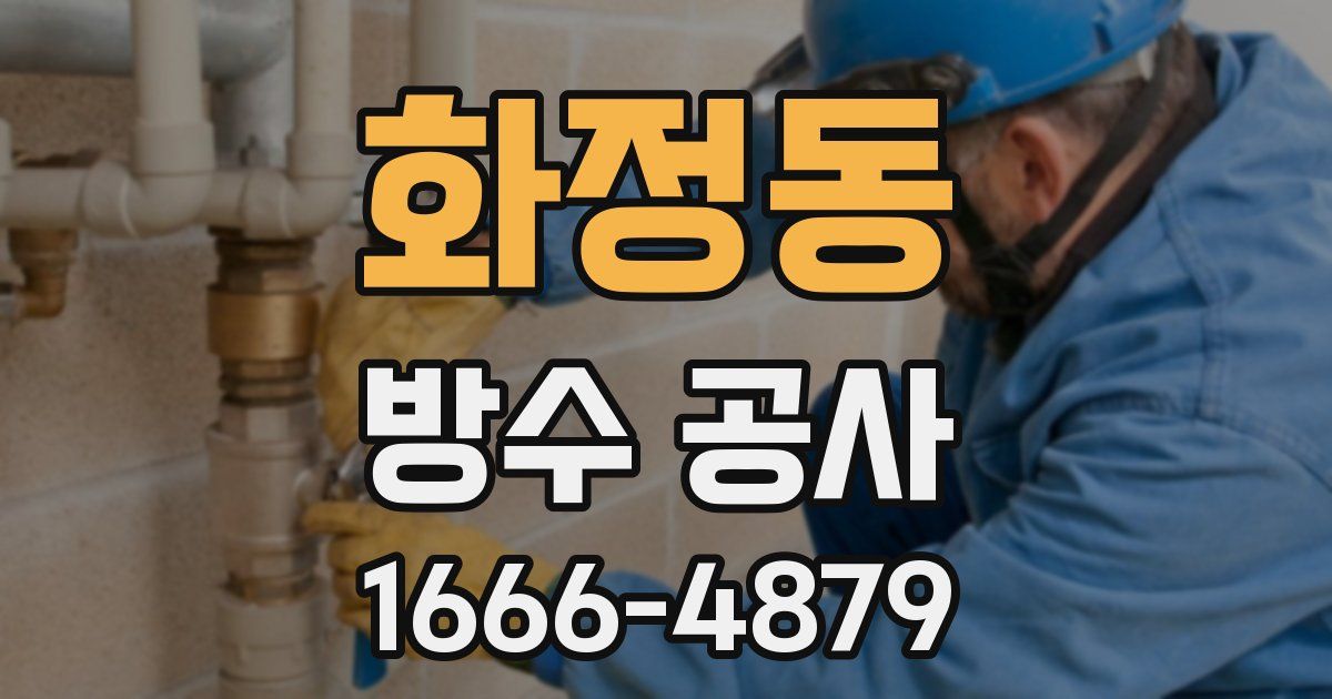 화정동 방수 공사
