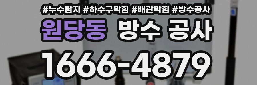 원당동 방수 공사