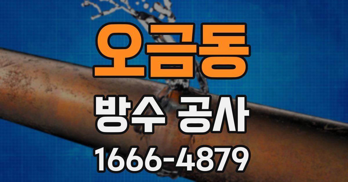 오금동 방수 공사