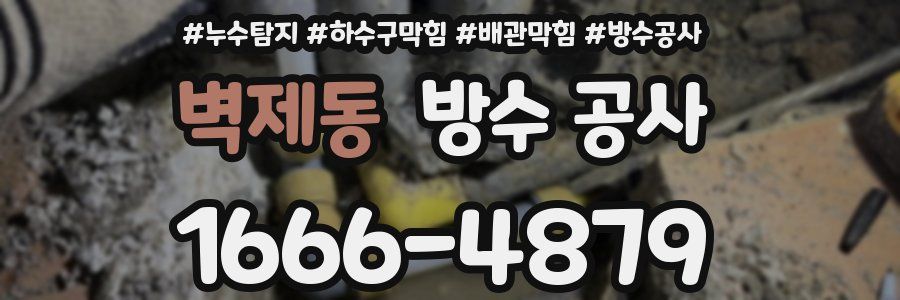 벽제동 방수 공사