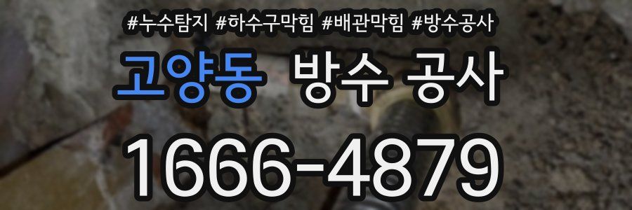 고양동 방수 공사