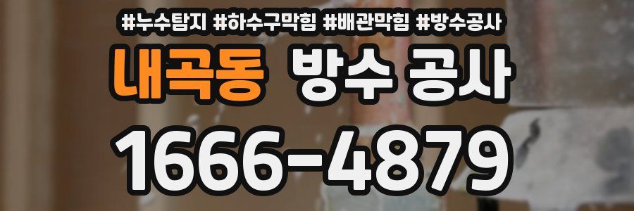 내곡동 방수 공사