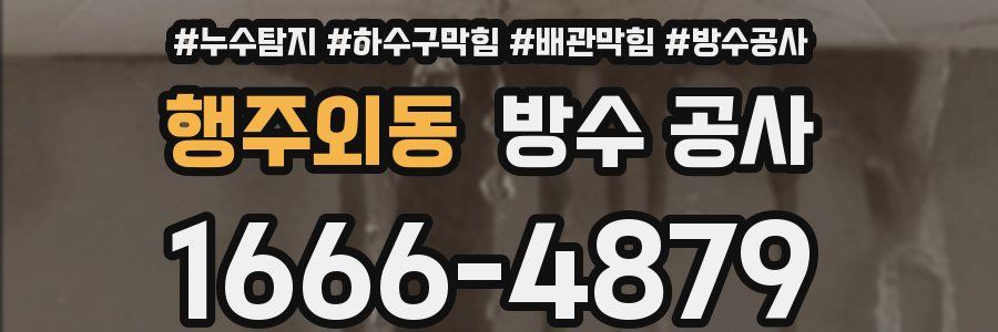 행주외동 방수 공사